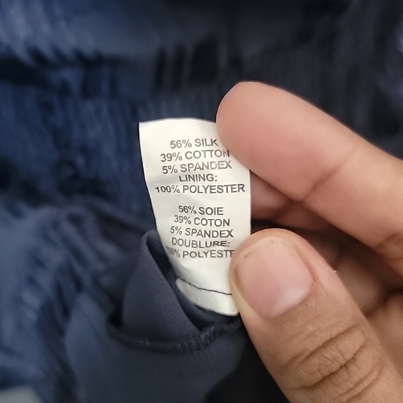 Ramy Brook Lowri Mini Dress Medium Blue Silk Blend Sleeveless Tiered - Picture 6 of 7